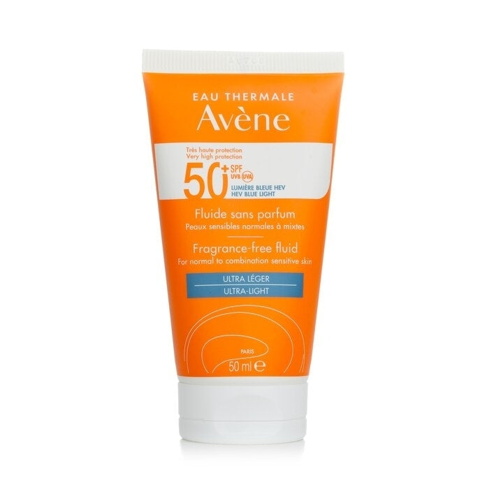 Avene - Very High Protection Fragrance-Free Fluid SPF50+ - For Normal to Combination Sensitive Skin(50ml/1.7oz) Image 1