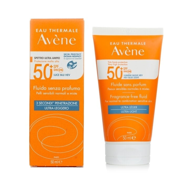 Avene - Very High Protection Fragrance-Free Fluid SPF50+ - For Normal to Combination Sensitive Skin(50ml/1.7oz) Image 2