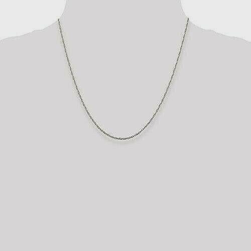 Sterling Silver 1.95mm Loose Rope 20 inch Chain Image 1