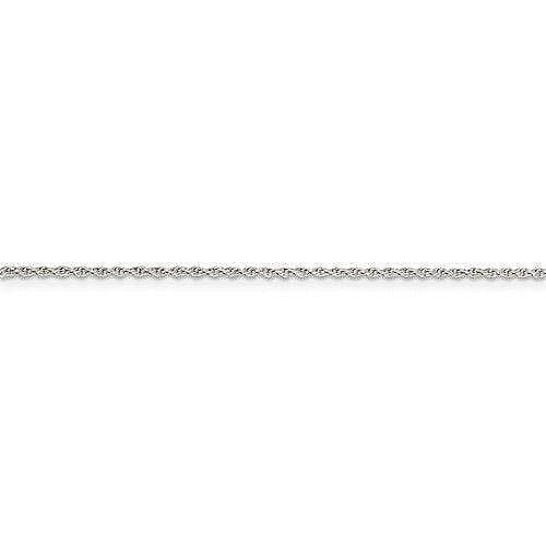 ROPE Pendant CHAIN 18 INCH LONG NECKLACE REAL SOLID .925 STERLING SILVER Image 2