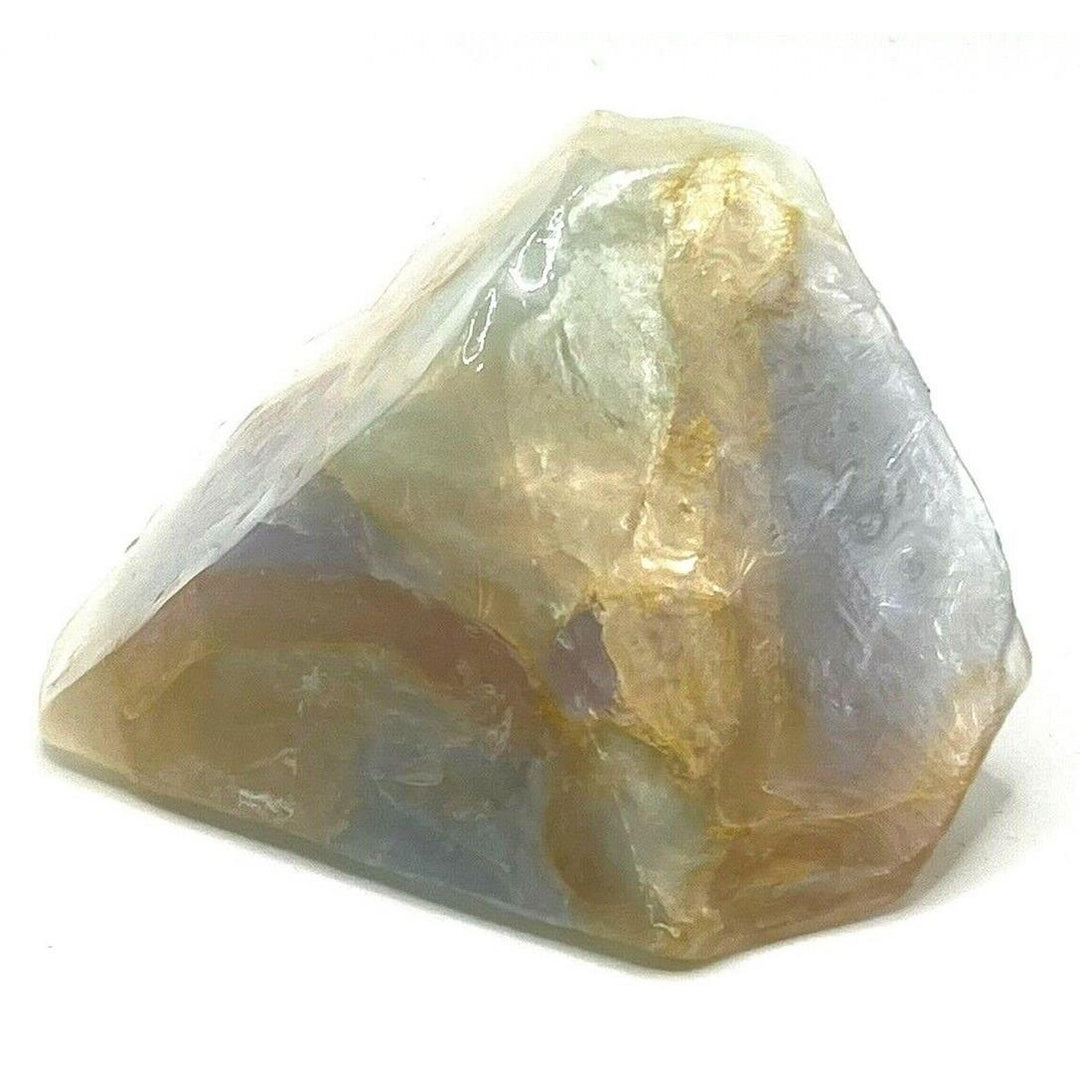 NEW Soap Rocks Stones  Gemstones Birthstones Soap - White Opal - 4oz Image 1