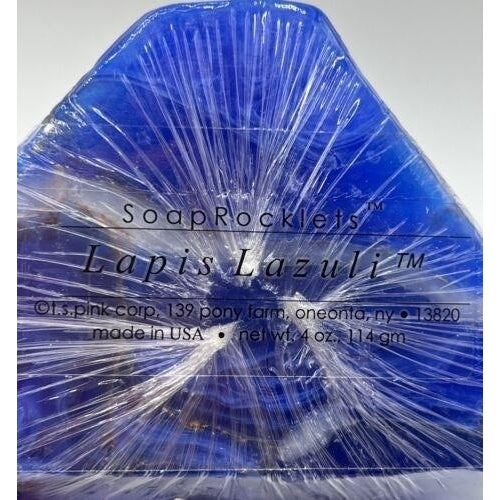 Soap Rocks Stones Gemstones Birthstones Soap - Lapis Lazuli - 4oz Image 3