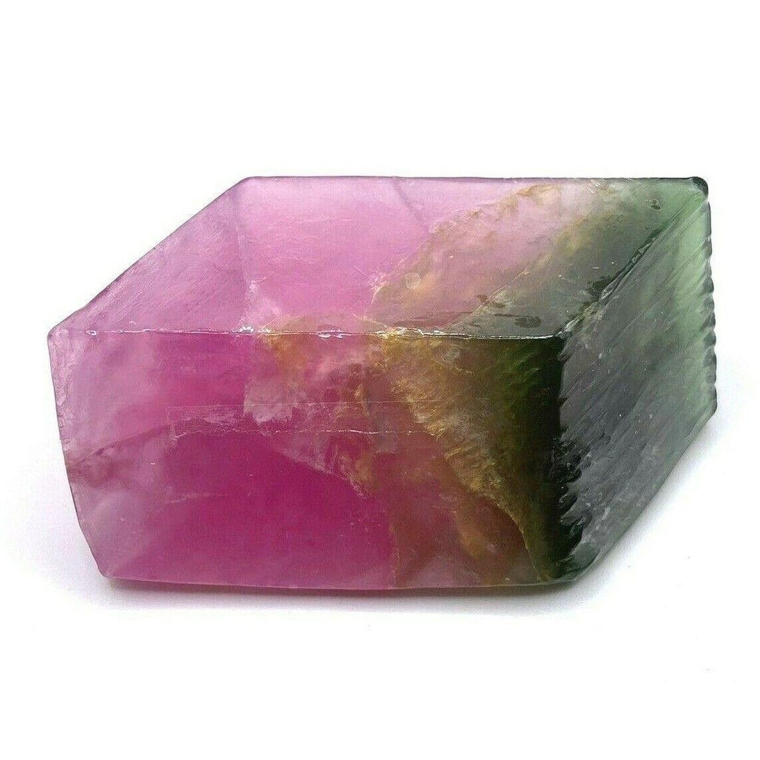 NEW Soap Rocks Stones Gemstones Birthstones Soap - Watermelon Tourmaline - 4oz Image 1