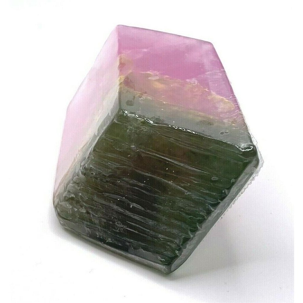 NEW Soap Rocks Stones Gemstones Birthstones Soap - Watermelon Tourmaline - 4oz Image 2