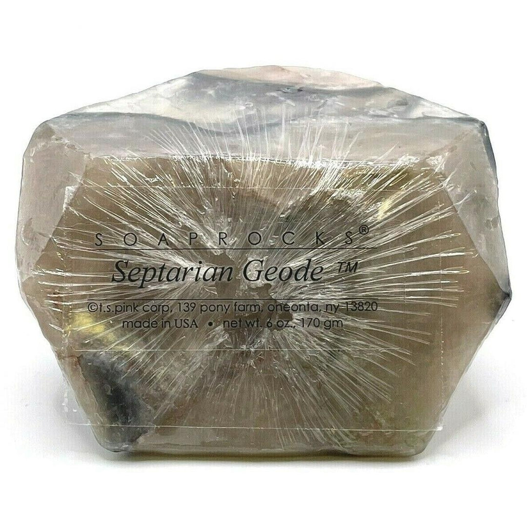 NEW Soap Rocks Stones Gemstones Birthstones Soap - Septarian Geode - 6oz Image 3