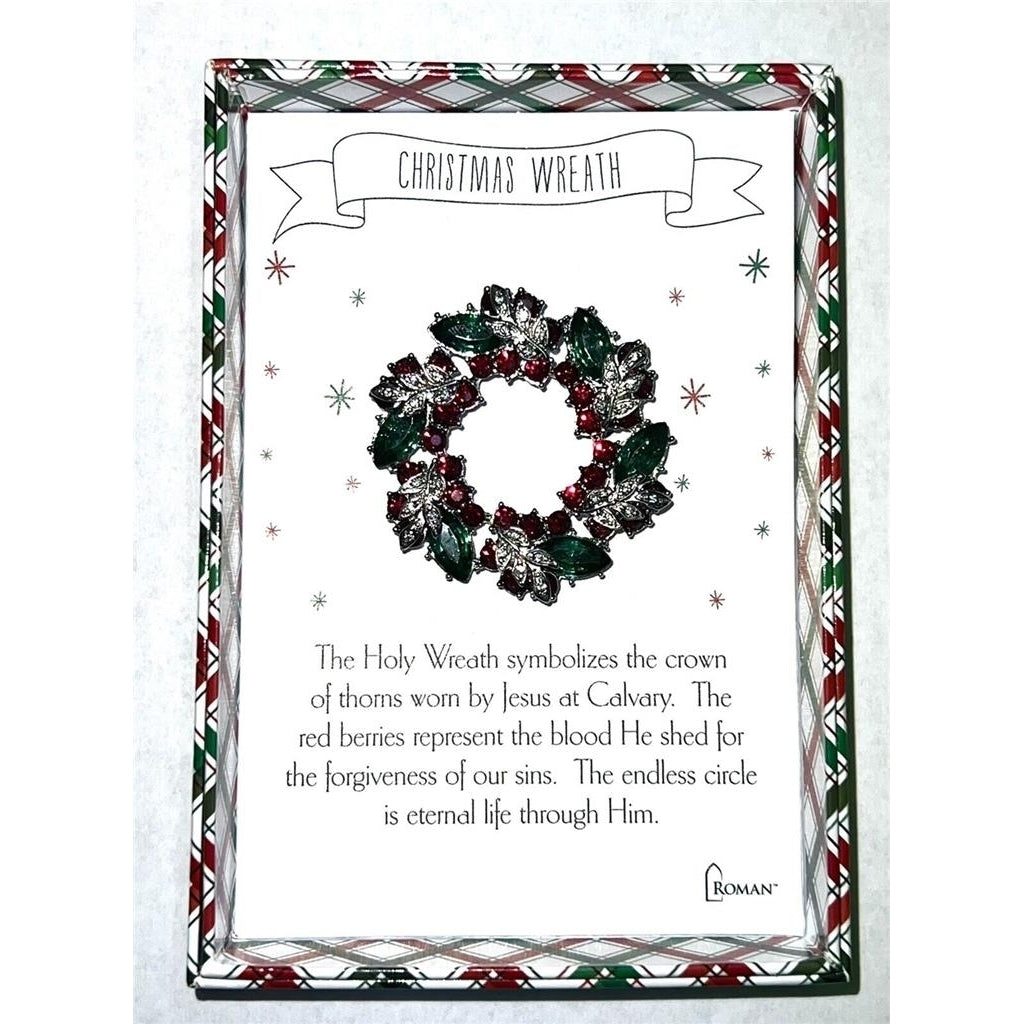 Crystal Christmas Wreath Story Pin Image 4