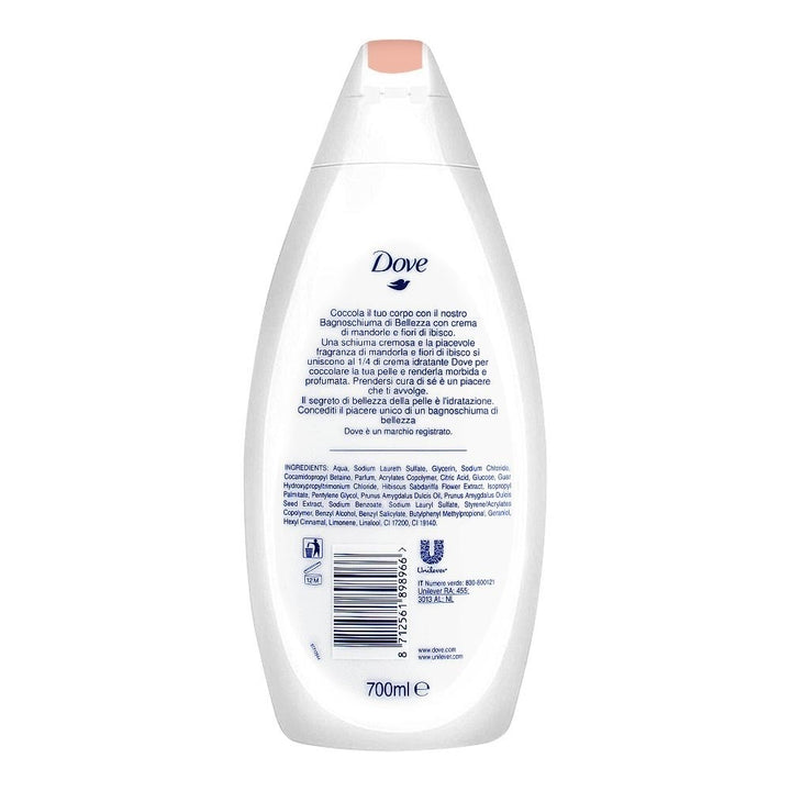 Dove Body Wash with Almond Cream and Hibiscus(500ml) Image 2