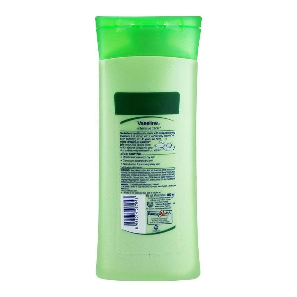 Vaseline Body Lotion with Aloe Fresh (100ml) Image 2