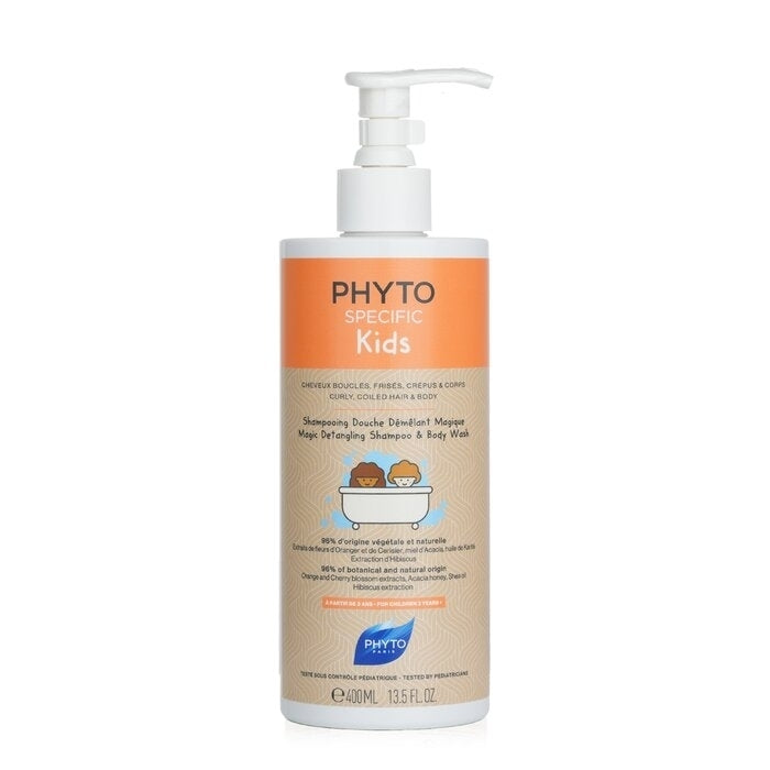 Phyto - Phyto Specific Kids Magic Detangling Shampoo and Body Wash - Curly Coiled Hair and Body (For Children 3 Image 1