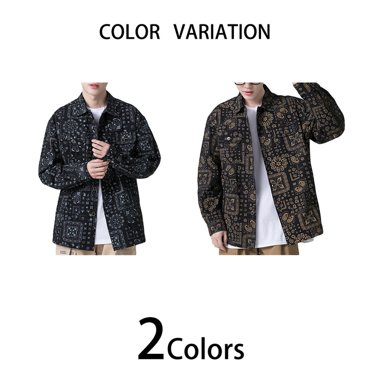 Mens Jackets Button Down Coats Outwear Image 4