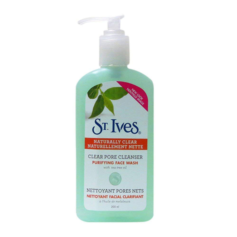 ST. Ives Clear Pore Cleanser Purifying Face Wash with Tea Tree Oil(200ml) Image 2