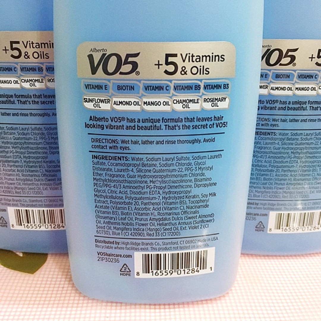 V05 Moisturizing 2 in 1 Shampoo+Conditioner with Soy Milk Protein(443ml) Image 4