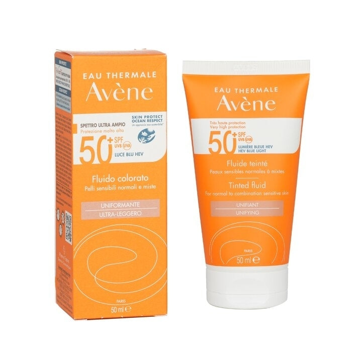 Avene - Very High Protection Tinted Fluid SPF50+ - For Normal to Combination Sensitive Skin(50ml/1.7oz) Image 2