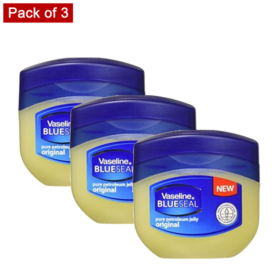 Vaseline 100Percent Pure Petroleum Jelly 100ml Jars. Pack of 3 Image 1