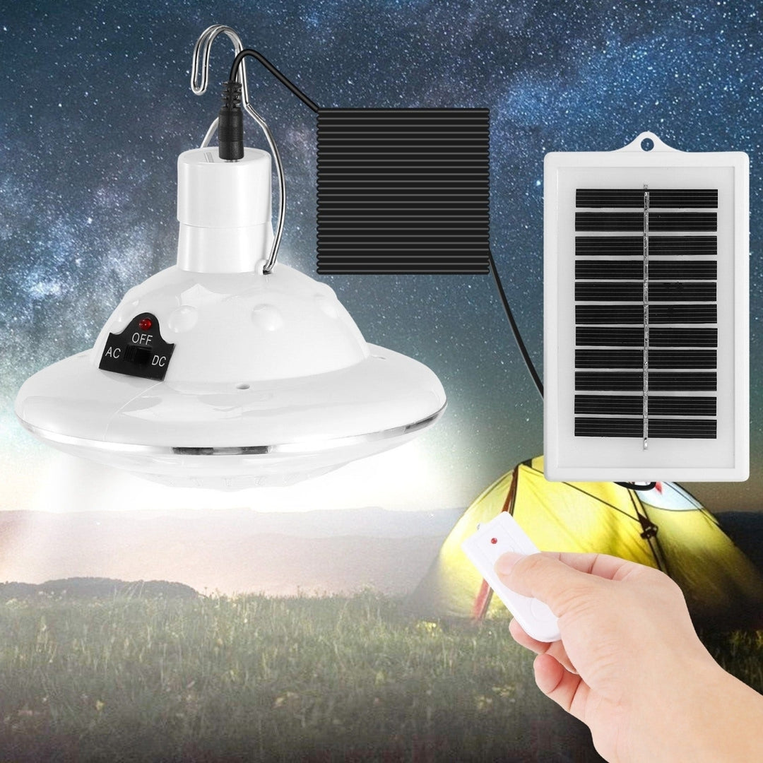 Solar Camping Light Hanging LED Bulb Lamp Portable Lantern Emergency Light Image 2