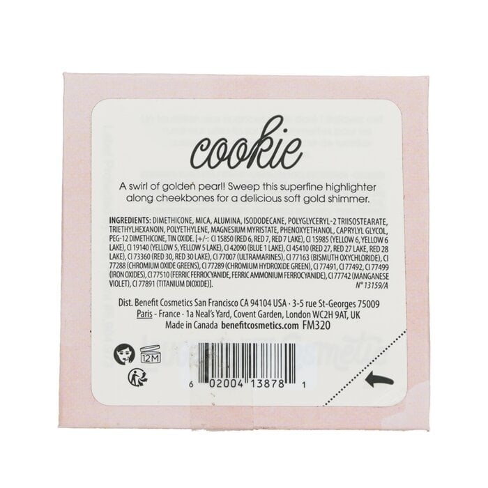 Benefit - Cookie Golden Pearl Highlighter(8g/0.28oz) Image 3