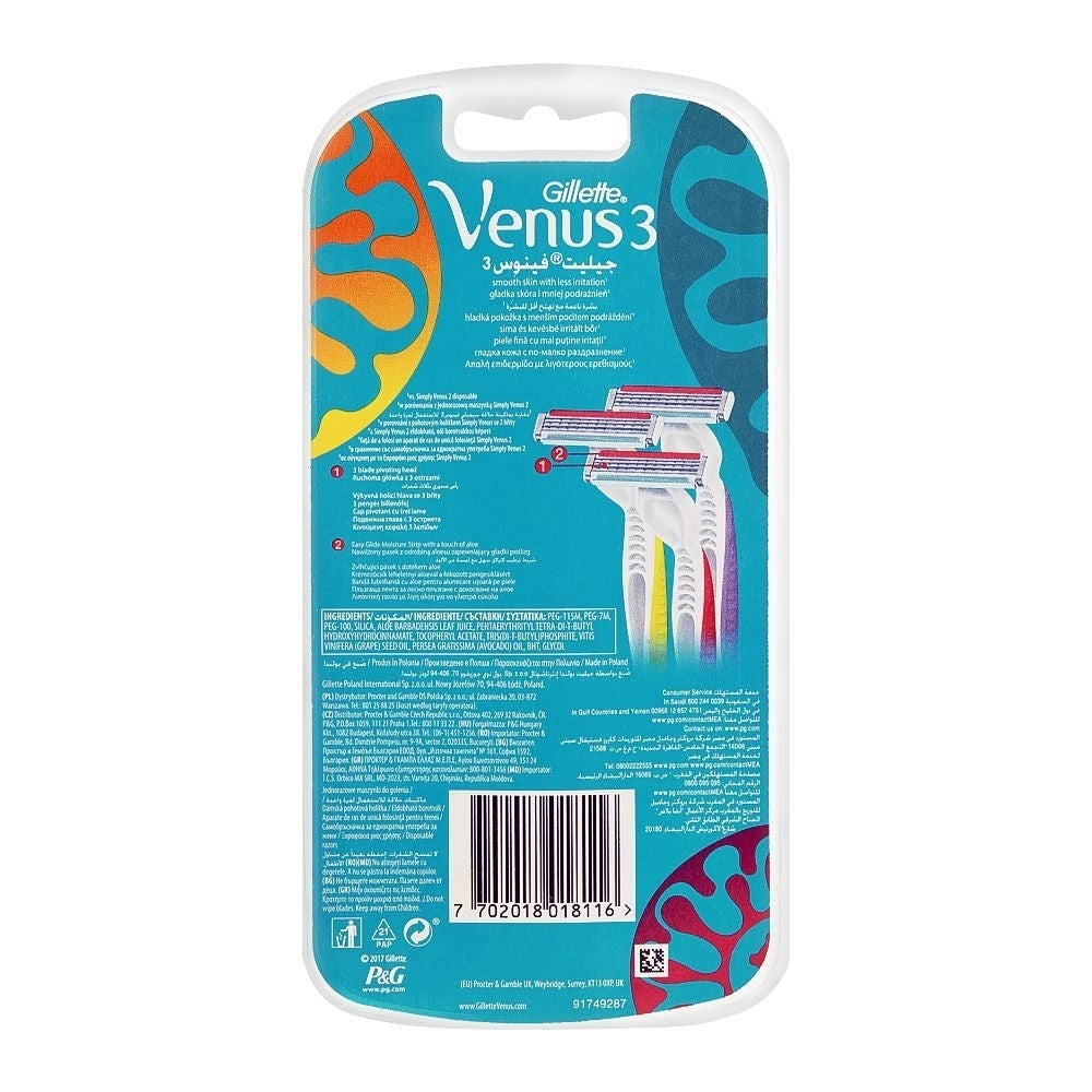 Gillette Venus 3 Pack Shave Gel Image 2