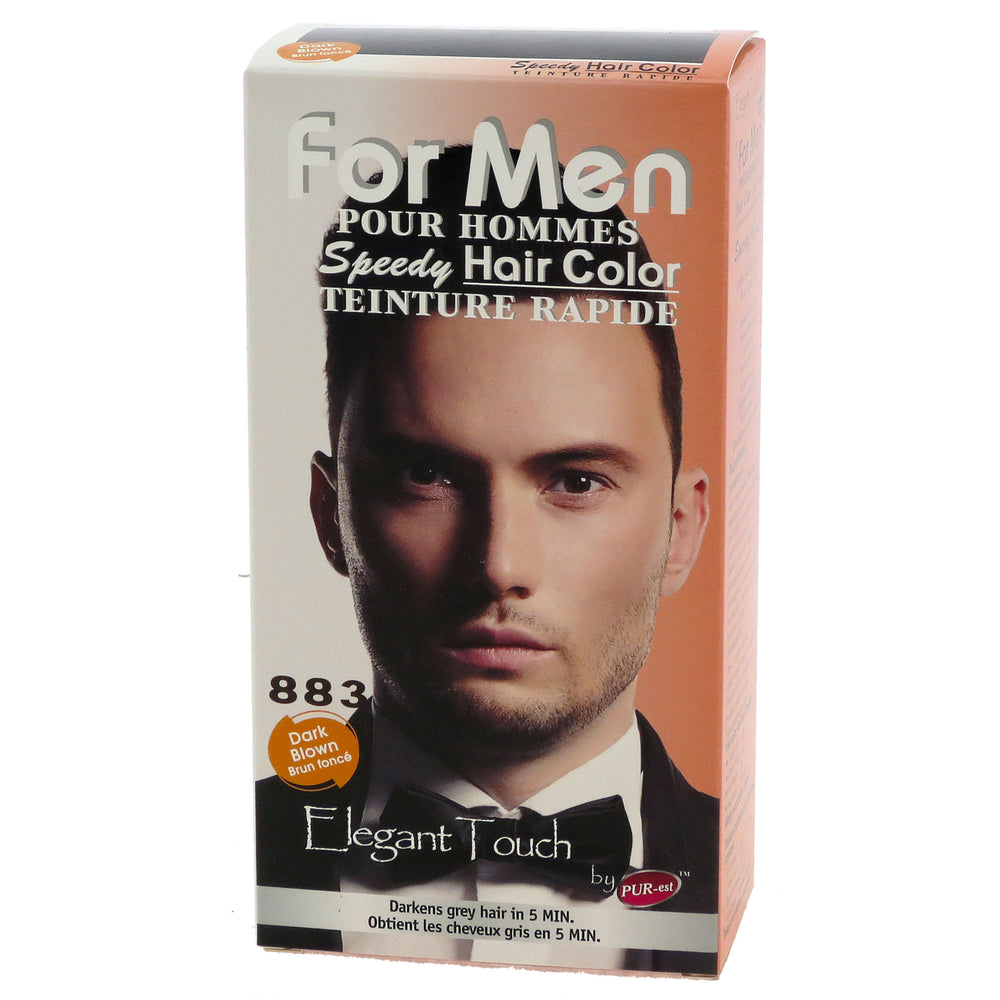 Hair Color for Men Dark Brown 883 Elegant Touch Speedy by PUR-est Image 2