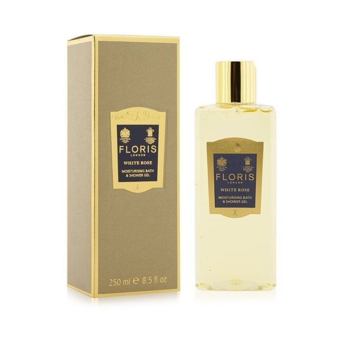 Floris - White Rose Moisturising Bath and Shower Gel(250ml/8.5oz) Image 2