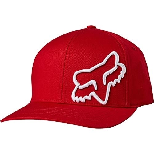 Fox Racing Kids Flex 45 Hat Chili One Size Youth Boys Flexfit Cotton Stretch Image 1