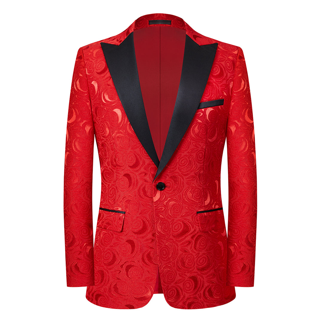 Men Blazer Slim Fit Jacket Business Causal Wedding Groom Men Outerwear Autumn Solid Color Single Button Male Suit Image 4