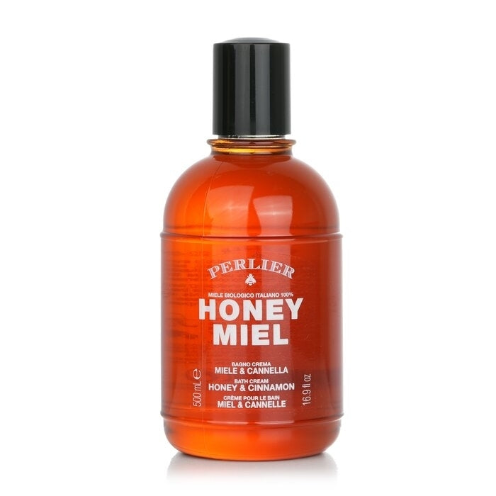 Perlier - Honey Miel Honey and Cinnamon Bath Cream(500ml/16.9oz) Image 1