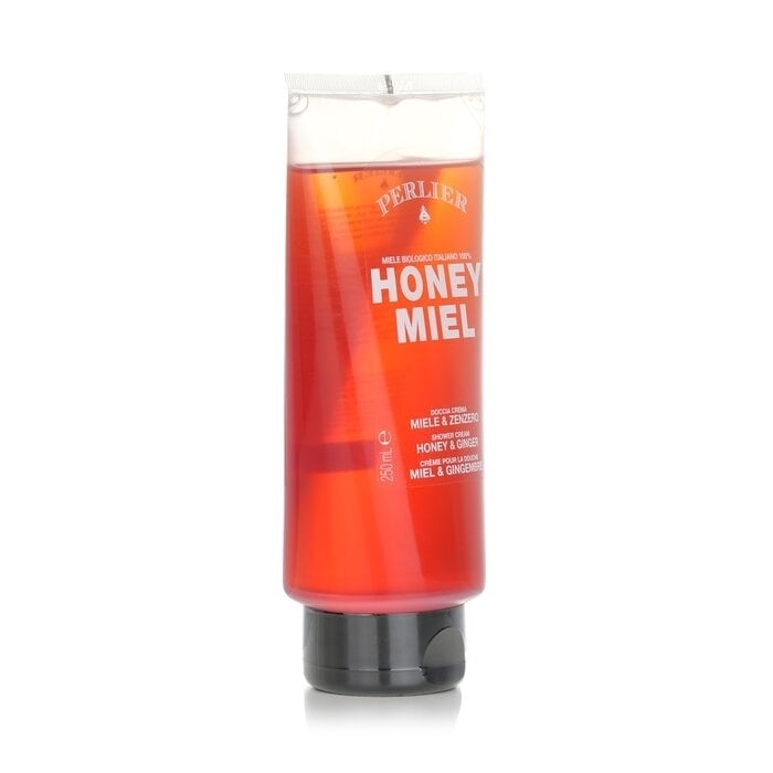 Perlier - Honey Miel Honey and Ginger Shower Cream(250ml/8.4oz) Image 2