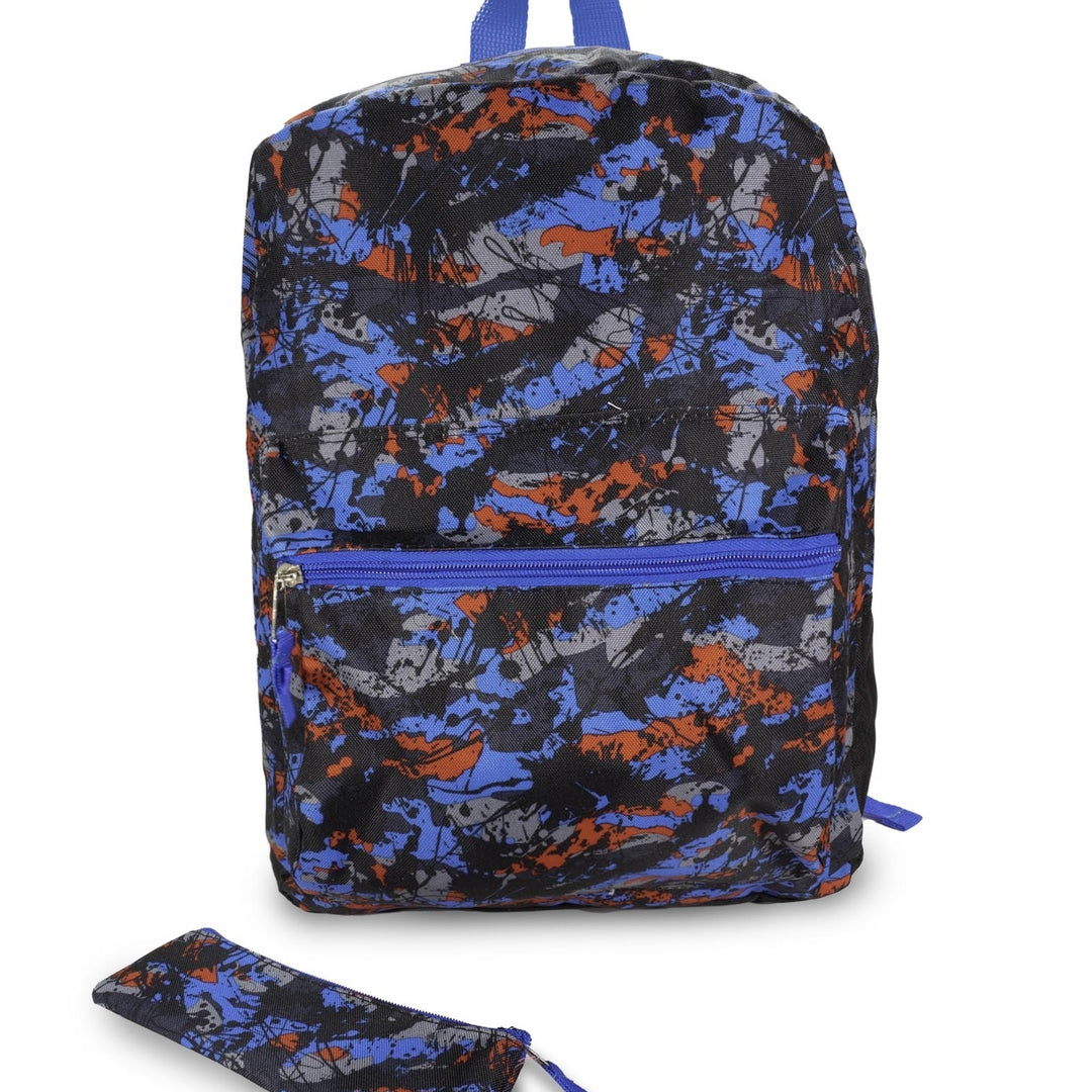 Assorted School Backpacks Various Styles Floral Camo Kids College Laptop Storage Image 1