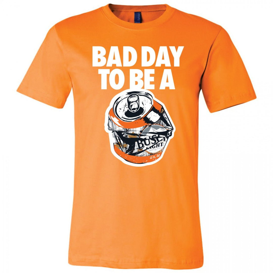 Busch Light Bad Day to Be a Can Orange Colorway T-Shirt Image 1