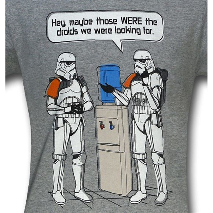 Star Wars Water Cooler Stormtroopers T-Shirt Image 2