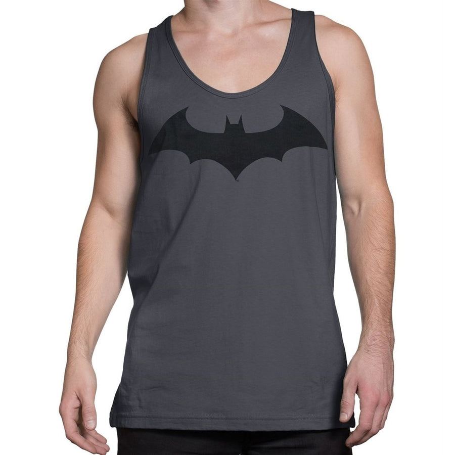 Batman Hush Symbol Mens Tank Top Image 1