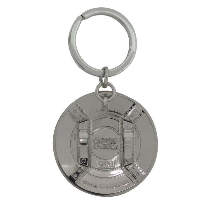 Captain America Movie Metal Shield Keychain Image 2