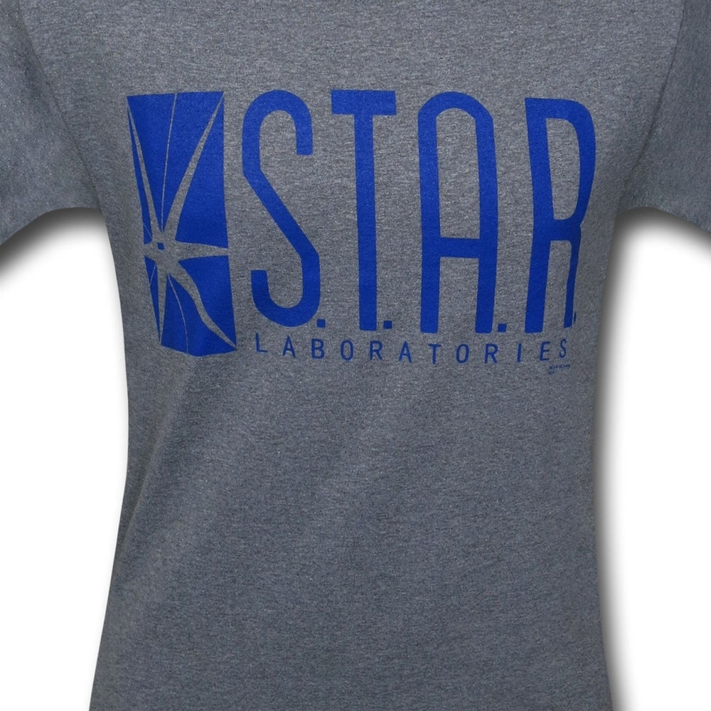 Flash TV Series Star Labs T-Shirt Image 2