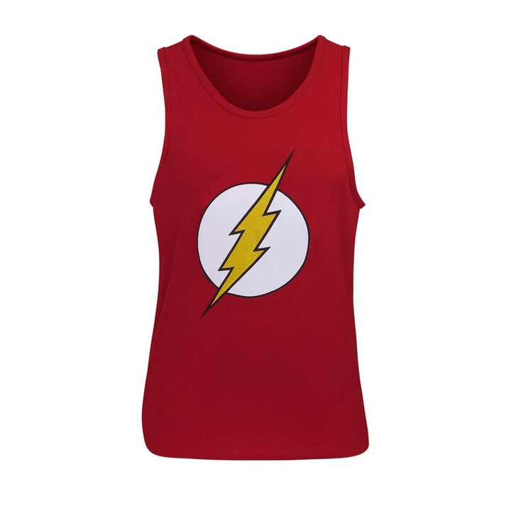 Flash Symbol Mens Tank Top Image 3