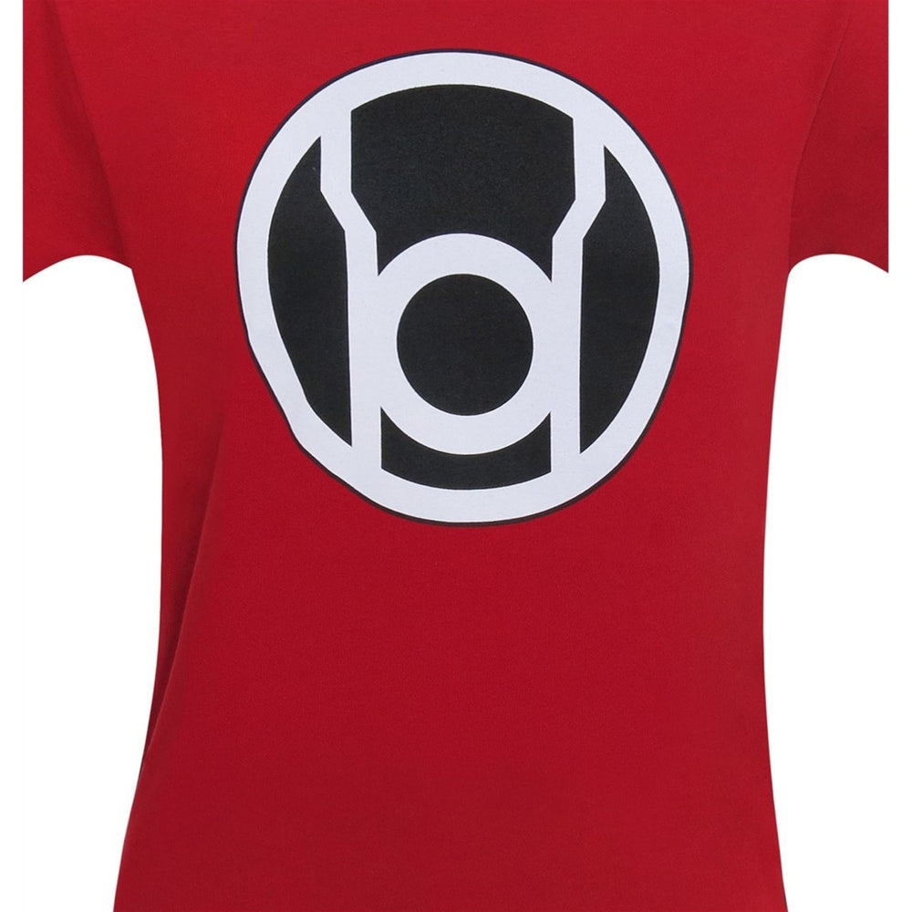 Green Lantern Red Lantern Symbol T-Shirt Image 2