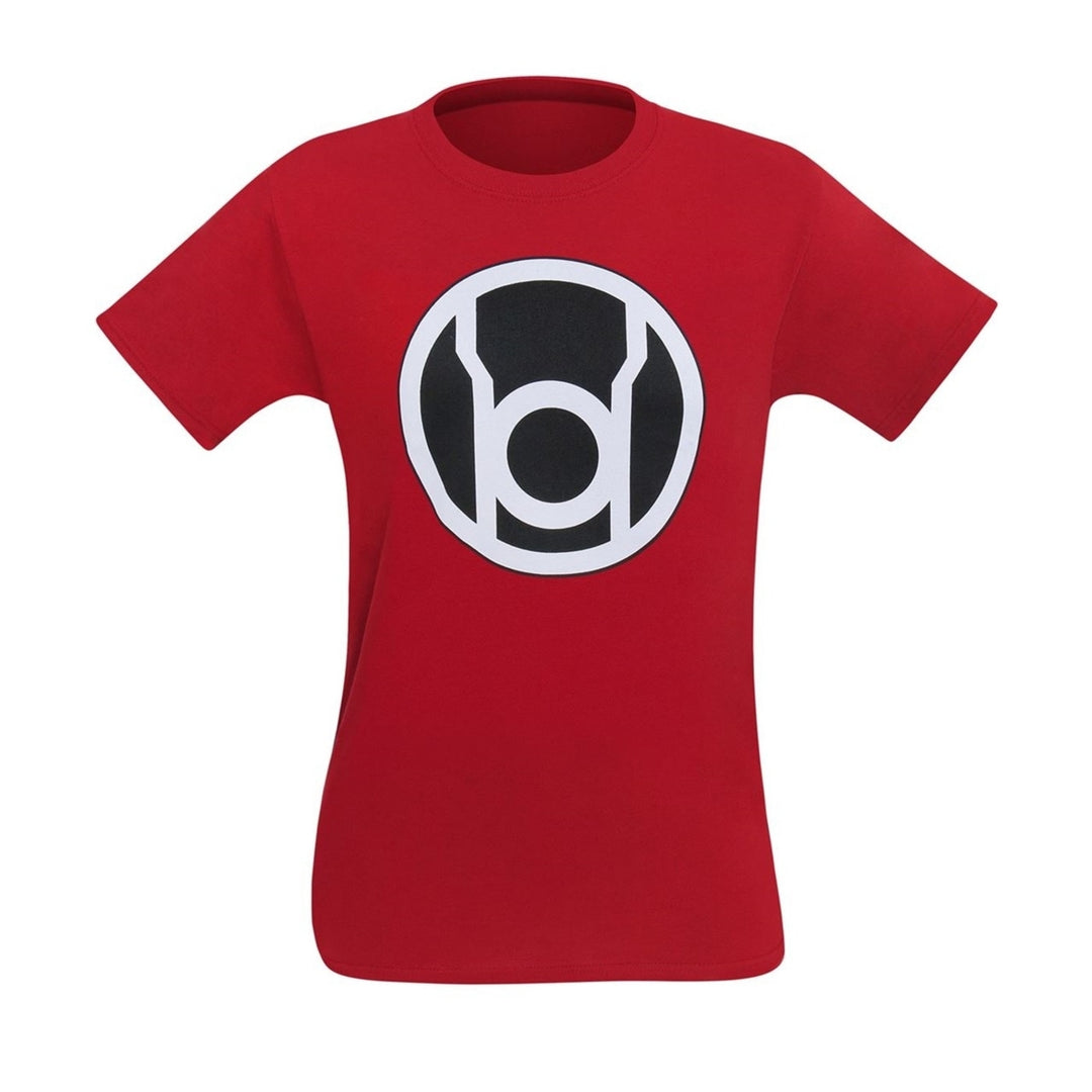 Green Lantern Red Lantern Symbol T-Shirt Image 3