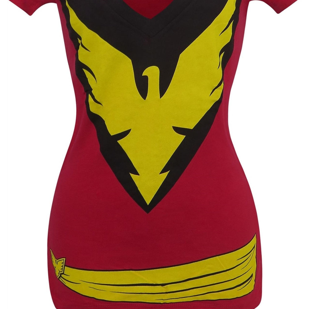 Dark Phoenix Womens Costume T-Shirt Image 2