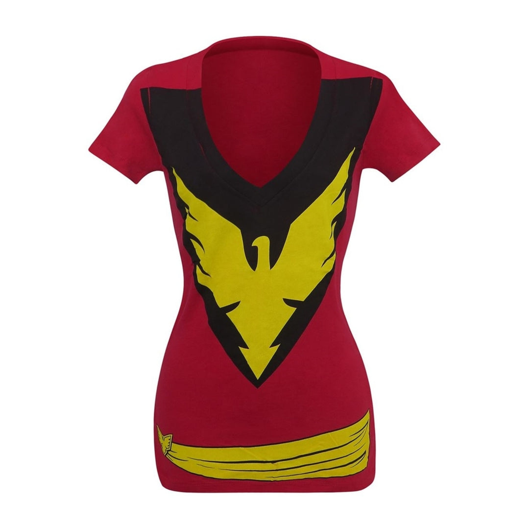 Dark Phoenix Womens Costume T-Shirt Image 3