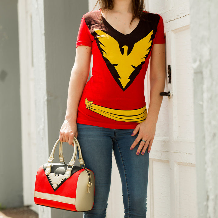 Dark Phoenix Womens Costume T-Shirt Image 4