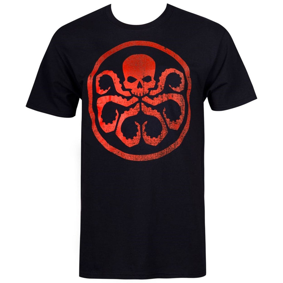 Hydra Symbol on Black T-Shirt Image 1