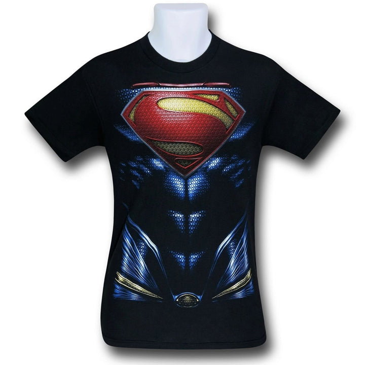 Superman Man of Steel Armor Costume T-Shirt Image 1