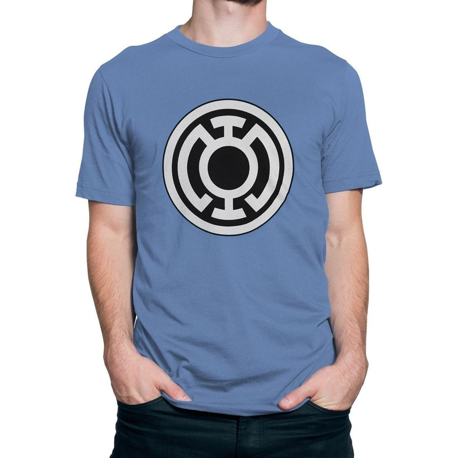 Blue Lantern Big Symbol Blue T-Shirt Image 1