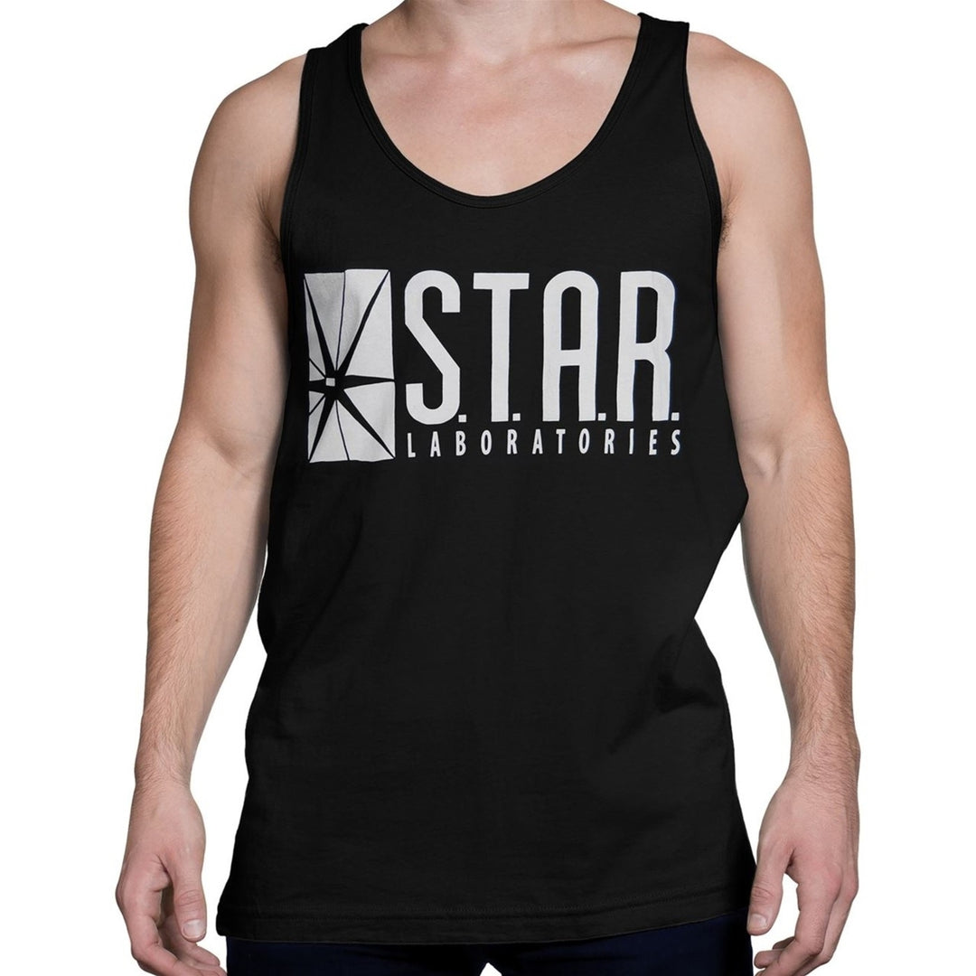 Flash Star Labs Black Tank Top Image 1