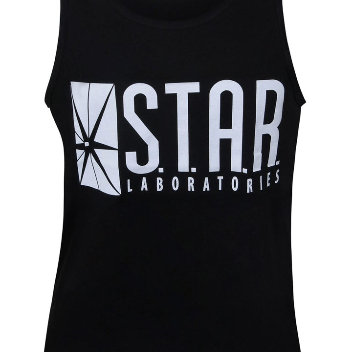 Flash Star Labs Black Tank Top Image 2