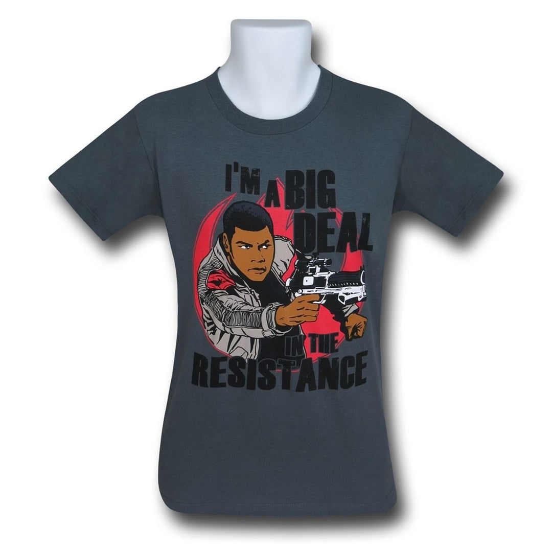 Star Wars Force Awakens Finn Resistance T-Shirt Image 1