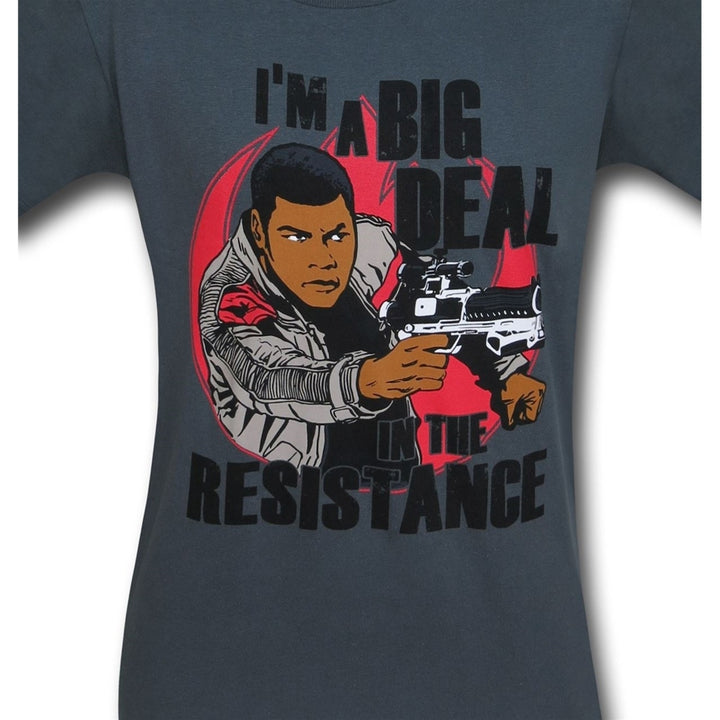 Star Wars Force Awakens Finn Resistance T-Shirt Image 2