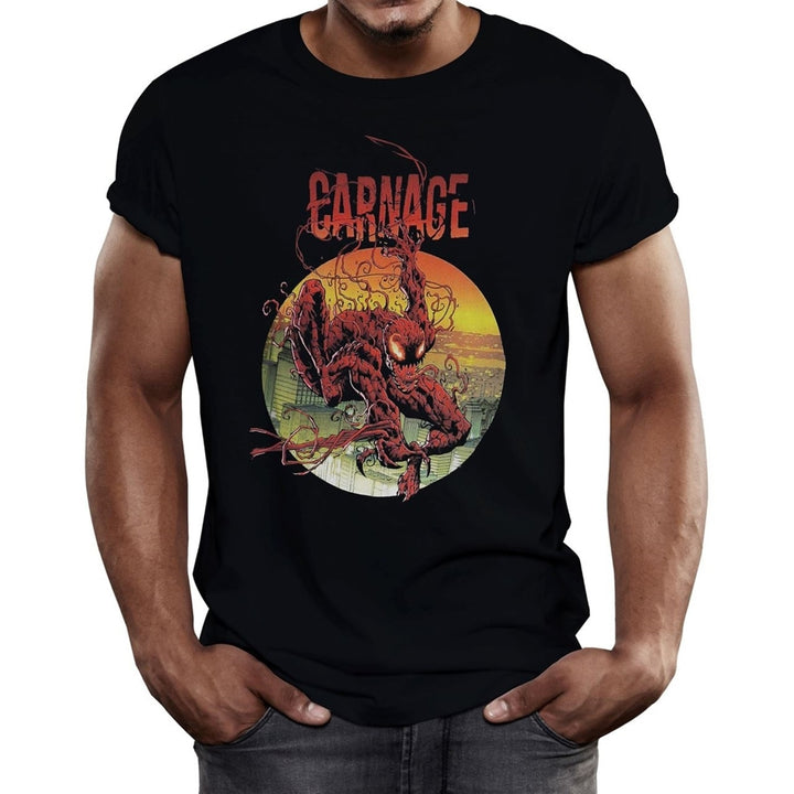 Carnage Climbing Out Mens T-Shirt Image 1