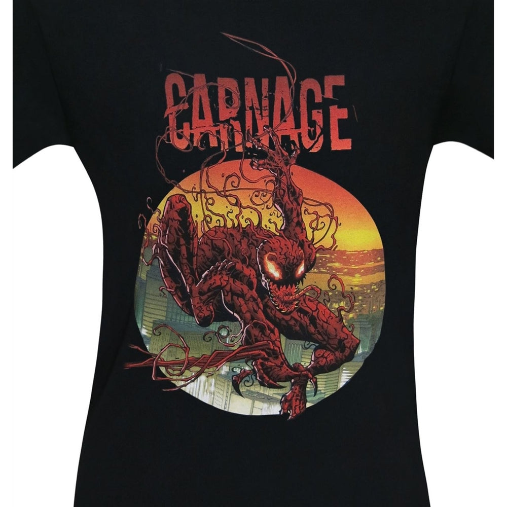 Carnage Climbing Out Mens T-Shirt Image 2