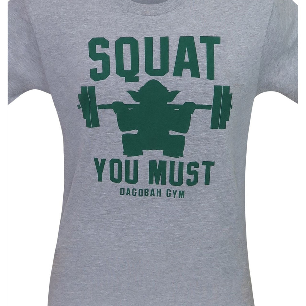 Squat You Must Mens T-Shirt Image 2