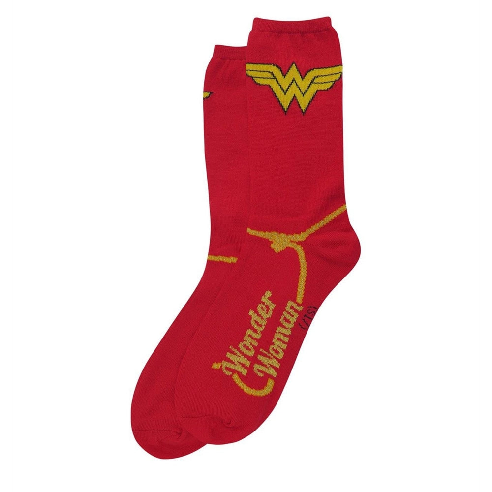 Wonder Woman Ankle Lasso Womens Crew Socks Image 2